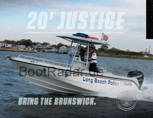 Boston Whaler Justice 20 technische daten